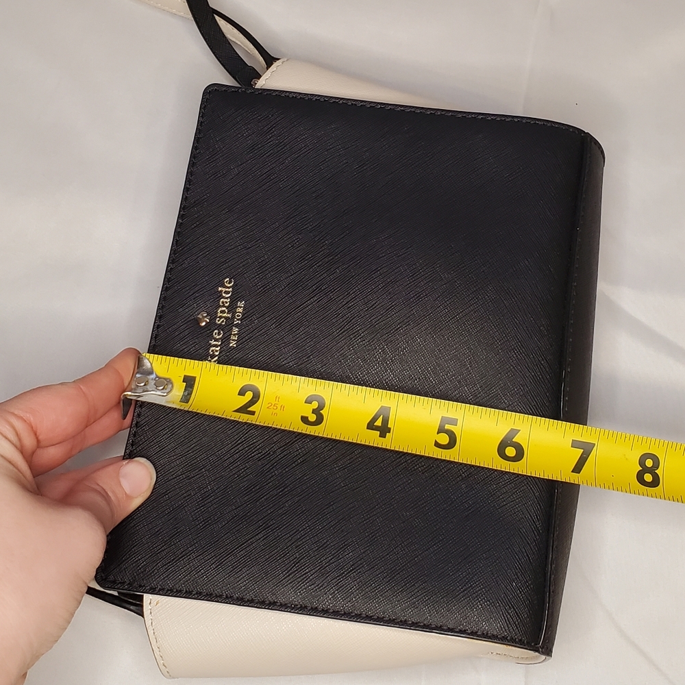 Kate spade black saffiano leather crossbody bag - Picture 10 of 11